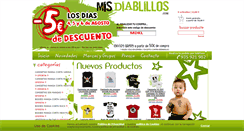 Desktop Screenshot of misdiablillos.com